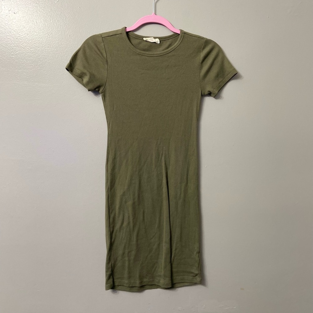 Ribbed Mini Dress